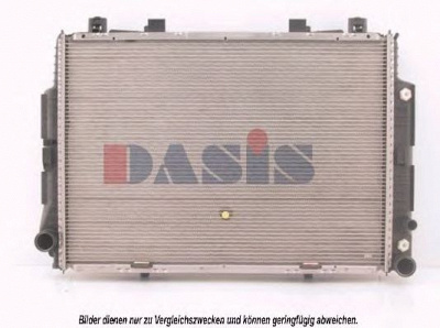 AKS DASIS 122730n -  Радиатор, охлаждение двигателя